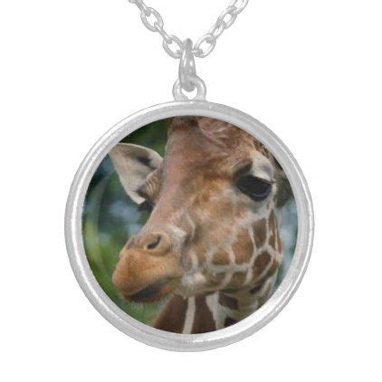 Maybe you would like to learn more about one of these? Giraffe Lovers Silver Plated Necklace - animal gift ideas ...