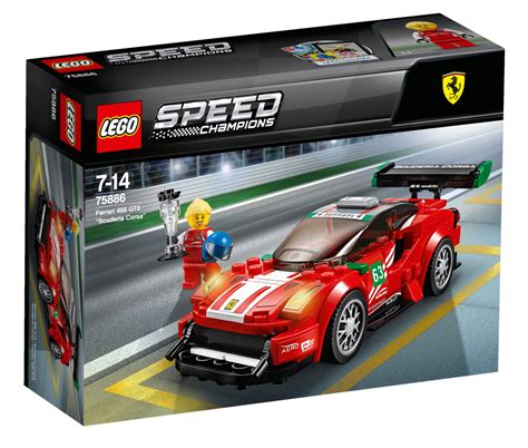 Buy Lego Speed Champions Ferrari 488 Gt3 “scuderia Corsa” 75886 At