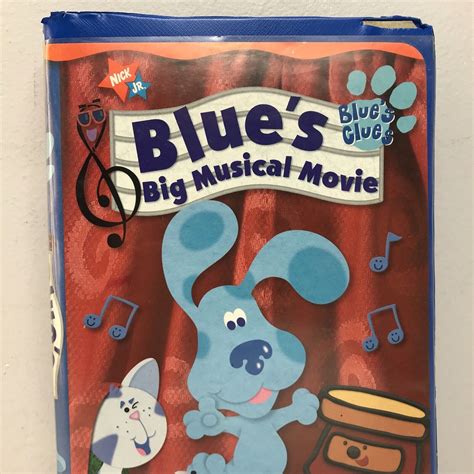 Nick Jr Blue S Clues Blues Big Musical Movie Vhs Tape Eur The Best Porn Website