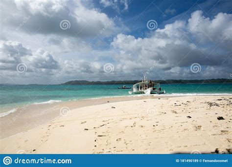 Panoramic View Of Naked Island Philippine Islands Editorial Stock