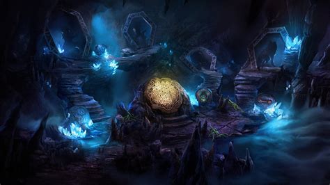 Otherworld Crystal Cave By Firedudewraith Crystal Cave