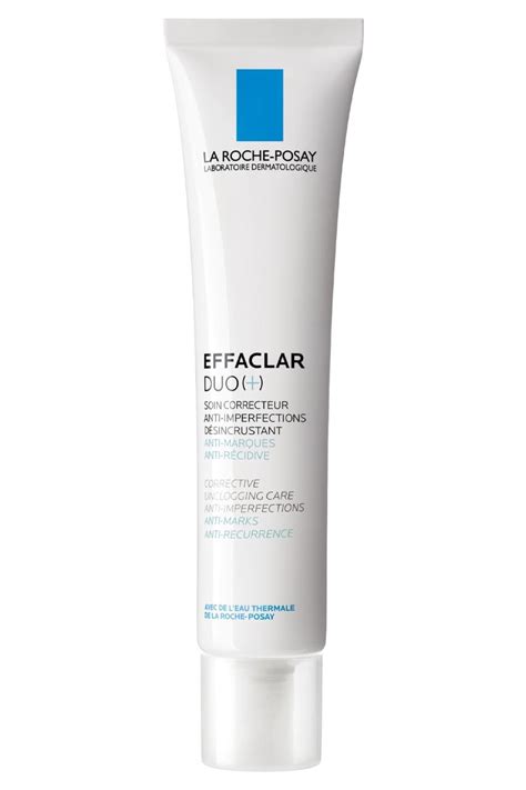 Effaclar duo(+) is formulated with salicylic acid, a beta hydroxy acid, to exfoliate the skin, niacinimide to intensely soothe and decrease redness, procerad™. La Roche Posay Effaclar Duo + Krem 40 ml