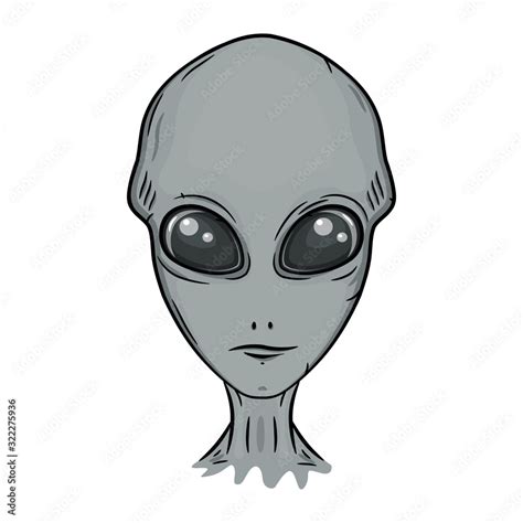 Alien Cartoon Alien Face Alien Head Grey Alien Alien Logo Greys