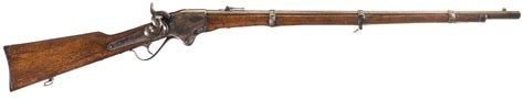 Civil War Spencer Model 1860 Repeating Military Rifle Rock Island Auction
