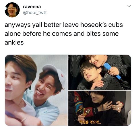 Hobi Loves The Maknae Line ️💓😂 Hoseok Bts Bts Memes Bts Korea