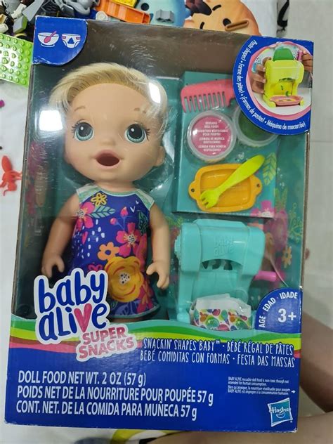Brand New Baby Alive Super Snacks With Play Dough Fun Hobbies And Toys