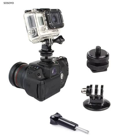 14 Hot Shoe Holder Tripod Monopod Mount Adapter With Screw Adapters