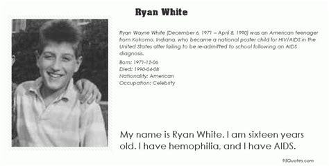The Ryan White Story 1989