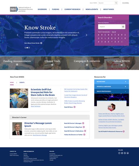 National Institute Of Neurological Disorders And Stroke Teal Media