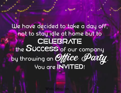 100 Party Invitation Messages And Wording Ideas