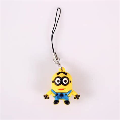 Despicable Me Character Minions Cell Phone Strap 3D Despicable Me