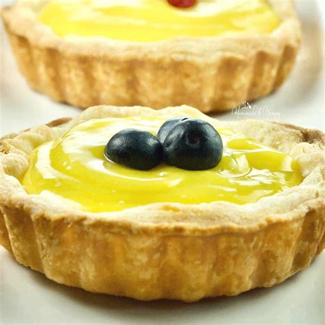 Easy Lemon Tarts With Curd Filling Homemade Yummy
