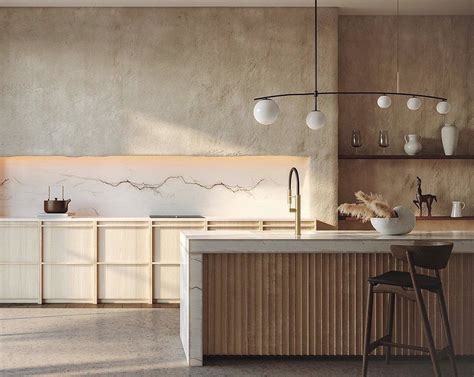 Japandi Interior Design On Instagram “this Kitchen 🤎 Im Loving All