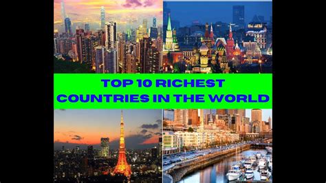 Top Richest Countries In The World Youtube