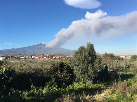 Etna is located on on the east coast of sicily and mt. Etna volcano erupts - TVM News