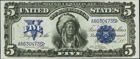 Rare Five Dollar Bills From The 1890s Price Guide Antique Money