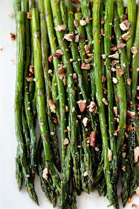 15 Minute Balsamic Brown Butter Roasted Asparagus Carlsbad Cravings