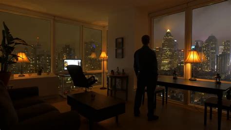 Alibaba.com offers 69,214 home night light products. interior loft apartment view at night. stok videosu ...