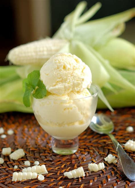 Sweet Corn Ice Cream Baking Sense