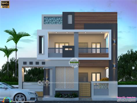 Elegant 4 Bhk House In Modern Contemporary Style Kerala Home Design