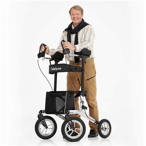 Mua Oasisspace Non Pneumatic Upright Walker All Terrain Up Rollator