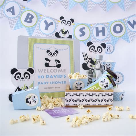 Panda Baby Shower Party Decor Ideas Partymazing