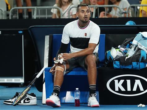 Australian Open Nick Kyrgios Denies Davis Cup Rift With Lleyton Hewitt