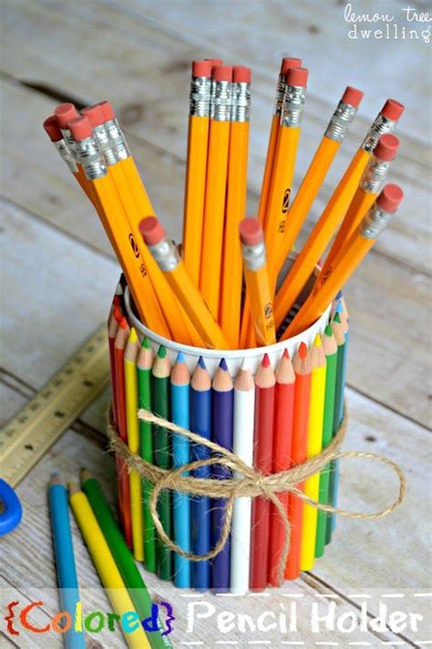 Fun Diy Colored Pencil Crafts That Will Brighten Your Day