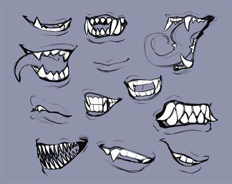 How To Draw Anime Mouth With Fangs So If Like My Friend You Have A