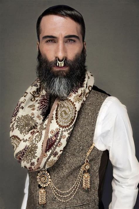 100 Nose Piercing Ideas Jewelry And Faqs Fashion Mens Fashion Bohemian Men