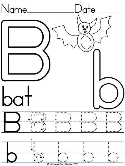 Formidable Letter B Worksheets Preschool Colouring In Owl