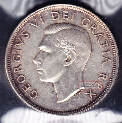 Canadian money value in us dollars. 1949 Canada Iccs Graded Silver $1 Dollar Coin - Ms 62