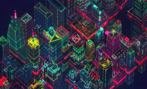 Wallpaper Lampu Neon Synthwave 1920x1080 Nwcra 153823