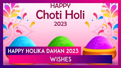 Holika Dahan 2023 Messages Celebrate Choti Holi With Greetings Images
