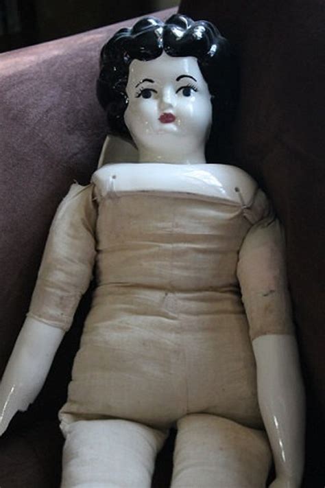 Antique German Doll Porcelain German Doll Cloth Body With Etsy
