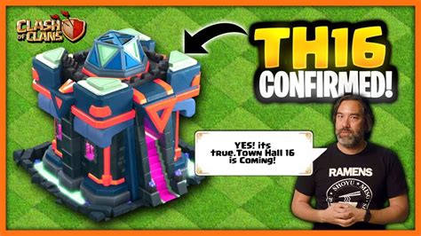 Coc New Update Hint Townhall 16 Confirmed Th16 Release Date And Th16