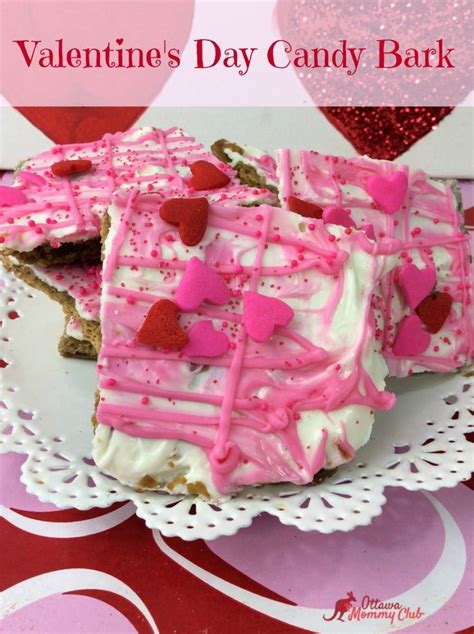 Valentine S Day Candy Bark Recipe Sweet Treats Omc