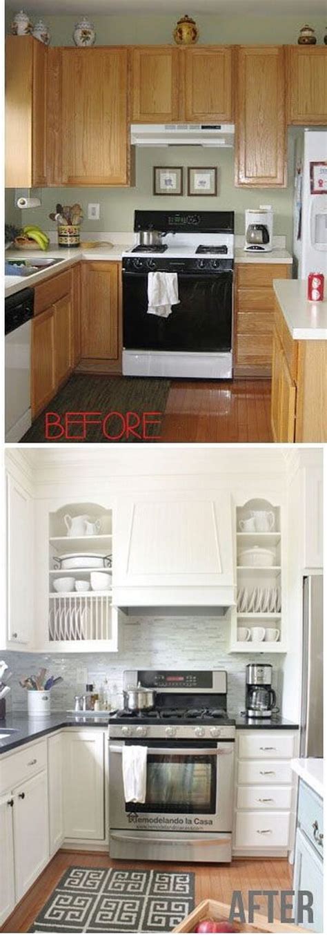 10 Diy Before And After Cabinet Makeover Projects Simphome