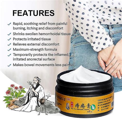 30g hua tuo natural powerful hemorrhoids ointment treatment cream internal hemorrhoids piles