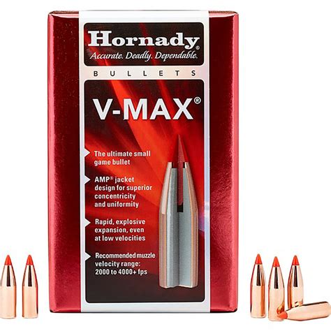 Hornady 20cal 204 40gr V Max