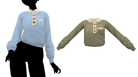 Mmd Sims 4 Fawn Sweater By Fake N True On Deviantart