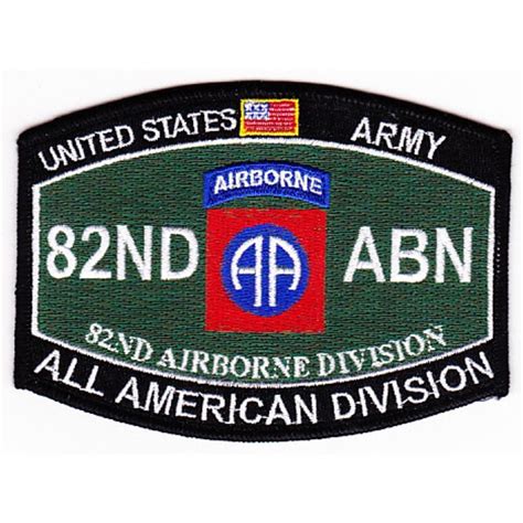82nd Airborne Division Abd Abn Div Aa All American Patch Fort Bragg