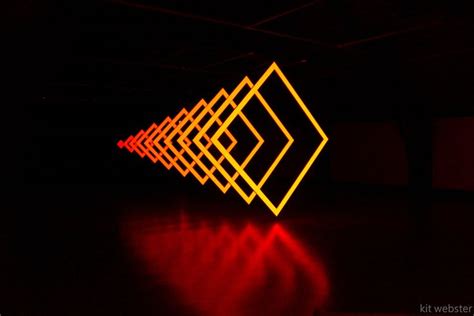 Enigmatica Audiovisual Sculpture By Kit Webster Light Art New Media