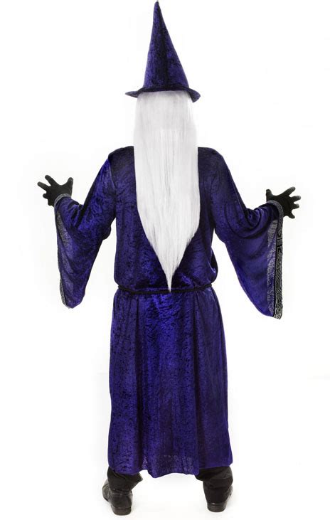 Merlin Wizard Hat Mens Halloween Fancy Dress Adults Book Character