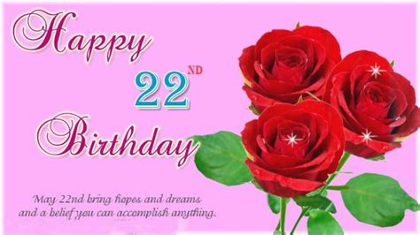 130 Happy Birthday Wishes For 22 Year Olds Birthday Sms And Wishes Birthday Sms And Wishes