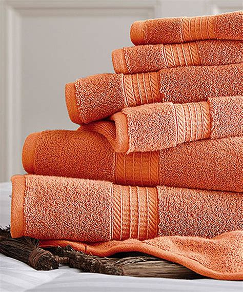 Modern Threads Coral Luxury Spa Collection 700 Gsm Six Piece Towel Set
