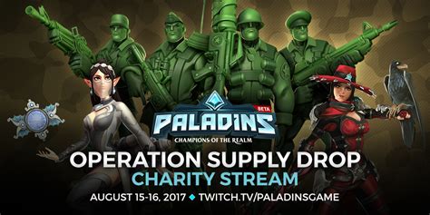 Paladins Help Us Raise Money For Operation Supply Drop Steam News