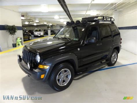 2005 Jeep Liberty Renegade 4x4 In Black Clearcoat 537894 Vannsuv