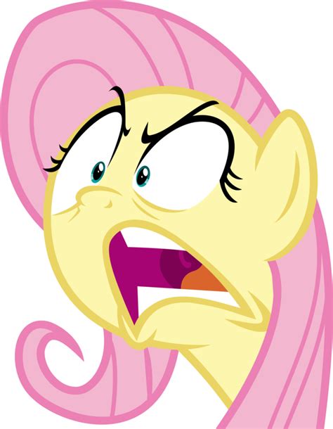 Fluttershy Angry Face