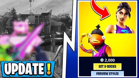 New Fortnite Update Early Event Leaks S10 Skin Styles Rip Loot